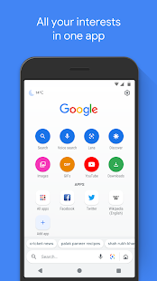 Google Go A lighter faster way to search Varies with device screenshots 1