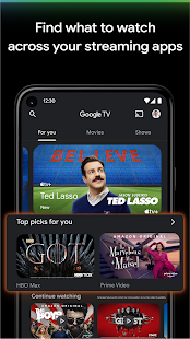 Google TV Varies with device screenshots 2
