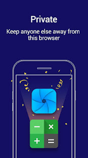 Private Browser – Incognito Browser 1.2.7 screenshots 1